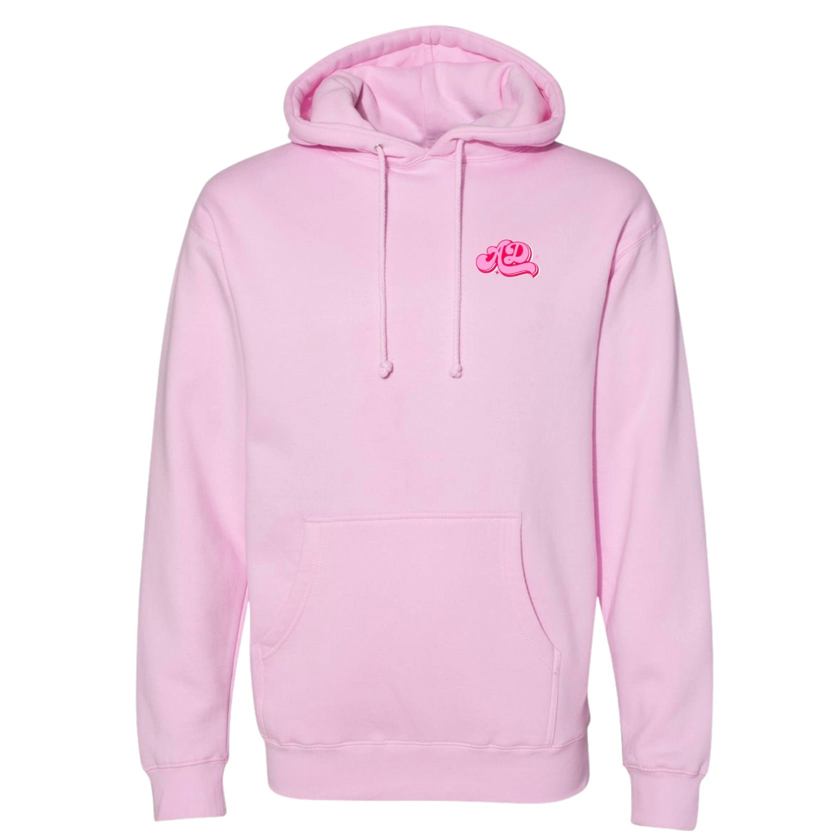 AB LOGO HOODIE - PINK