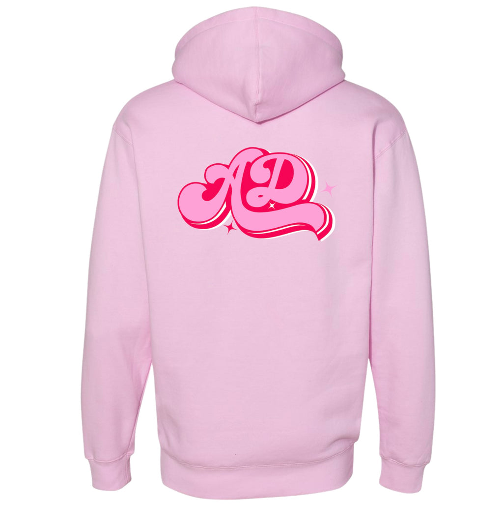 AB LOGO HOODIE - PINK