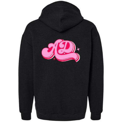 AB LOGO HOODIE - BLACK